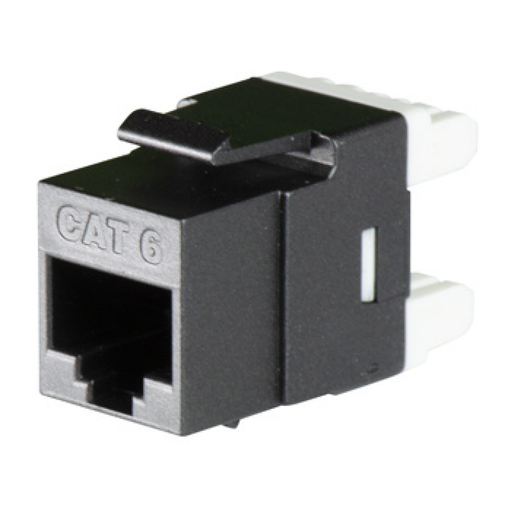 adorne® Cat 6 RJ45 Data Insert, Graphite (4 pack)