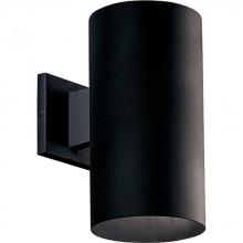 Progress P5641-31 - 12" Tall Black Outdoor Wall Cylinder