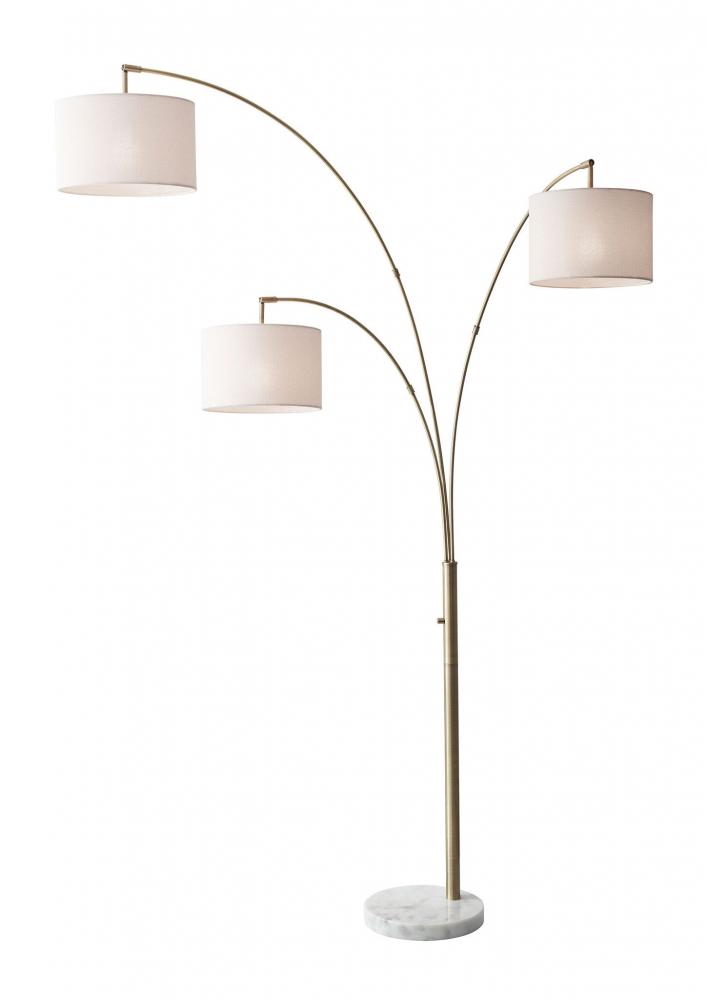 Bowery 3-Arm Arc Lamp