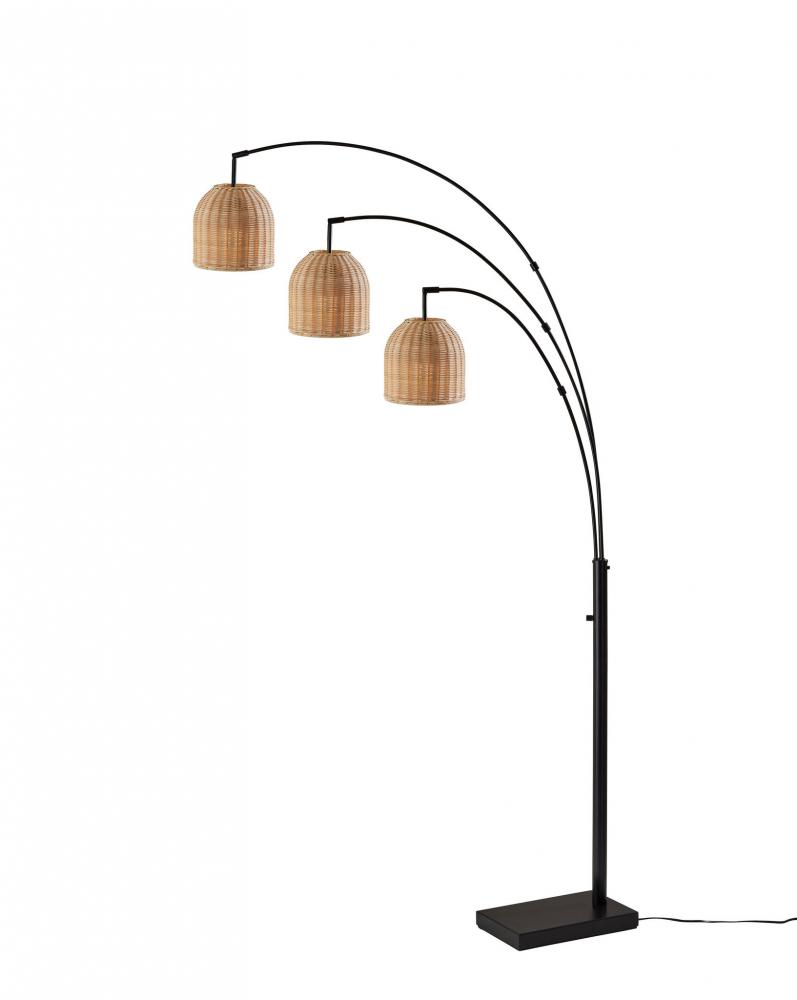 Bahama 3-Arm Arc Lamp