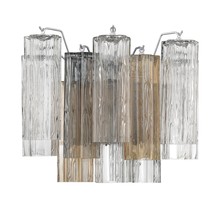 Crystorama ADD-302-CH-AU - Addis 2 Light Polished Chrome Sconce