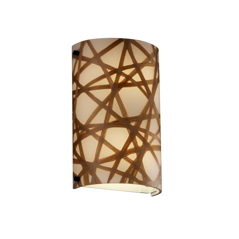 Finials LED Cylinder Wall Sconce (ADA)