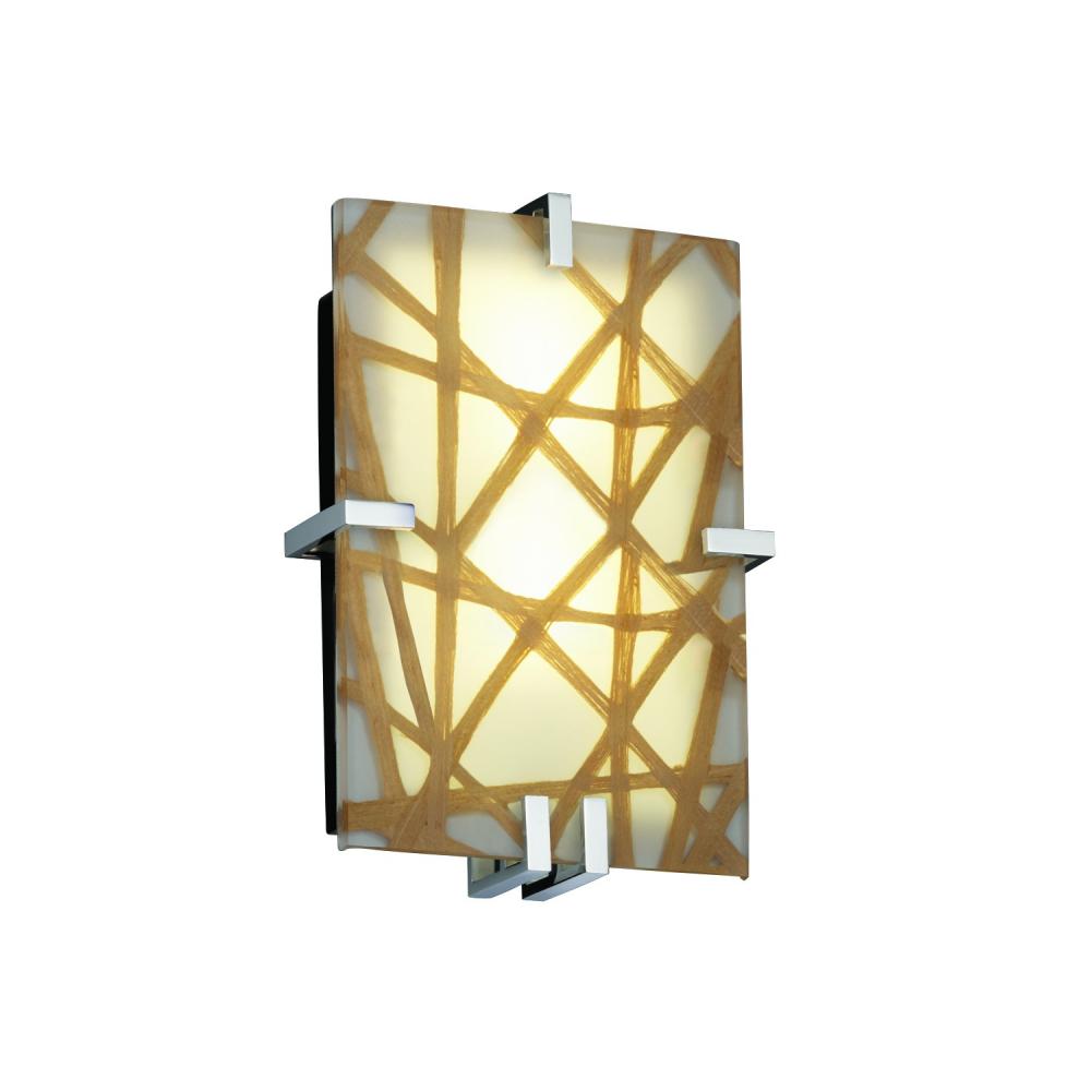 Clips Rectangle Wall Sconce (ADA)