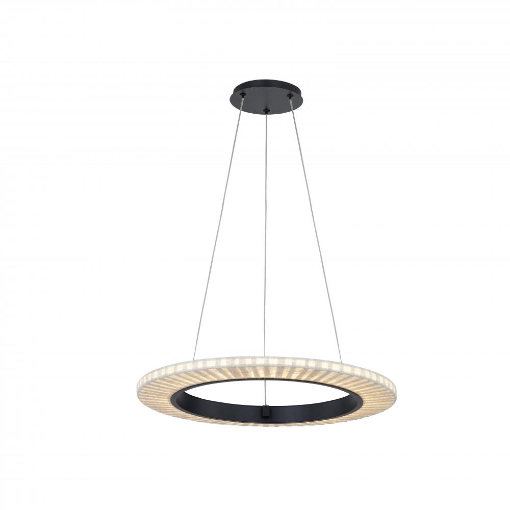 Medallo 18" LED Ring Pendant