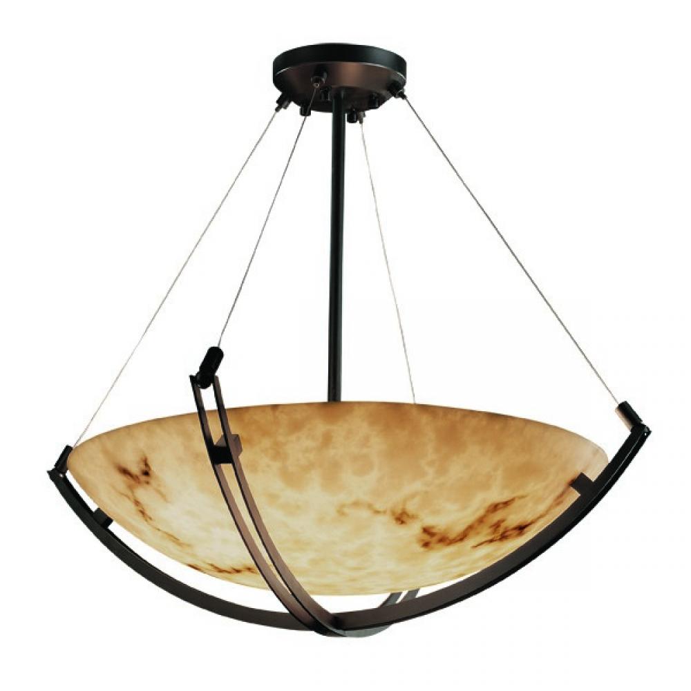 48" Pendant Bowl w/ Crossbar