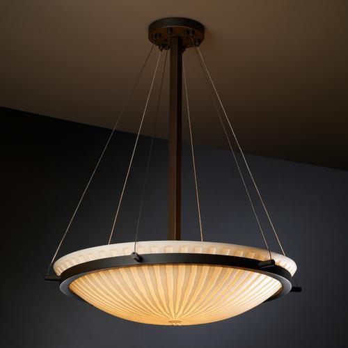 24" LED Pendant Bowl w/ Ring