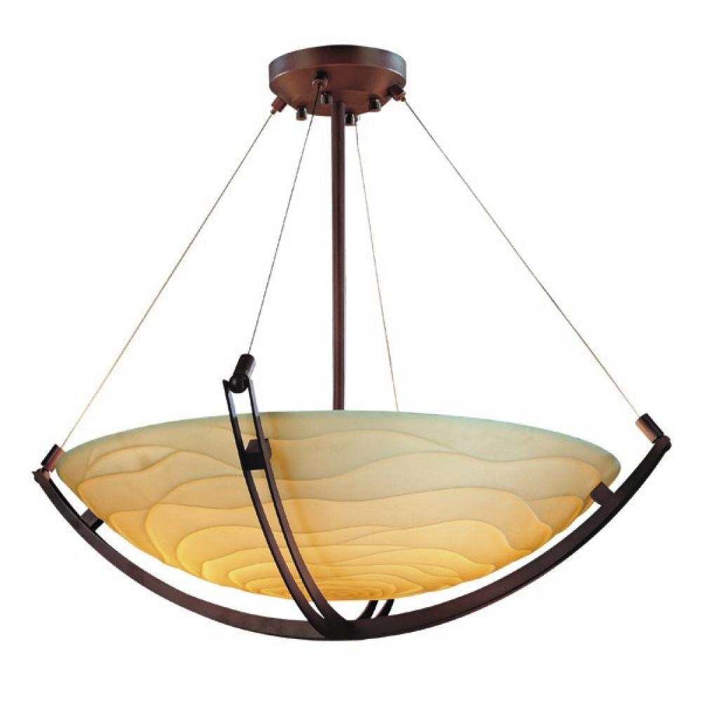 60" Pendant Bowl w/ Crossbar