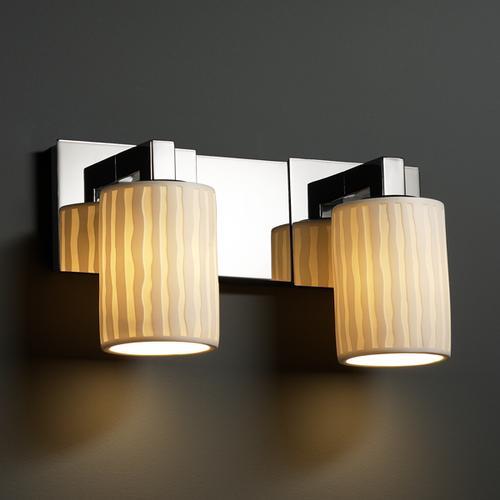 Modular 2-Light Bath Bar