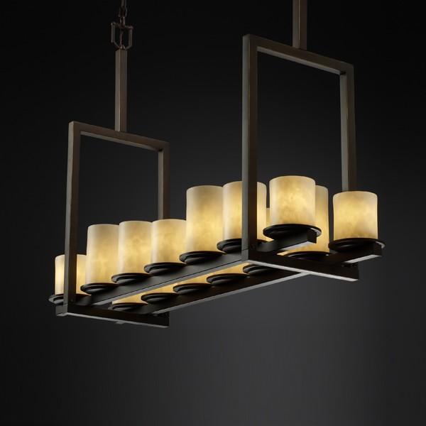 Dakota 14-Light Bridge LED Chandelier (Tall)