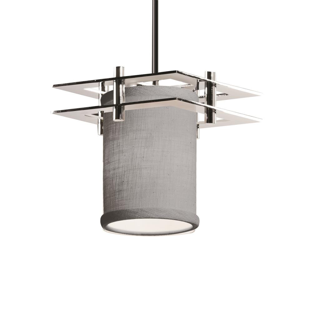 Metropolis 1-Light Small Pendant (2 Flat Bars)