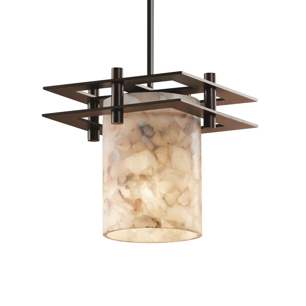 Metropolis 1-Light Small LED Pendant (2 Flat Bars)