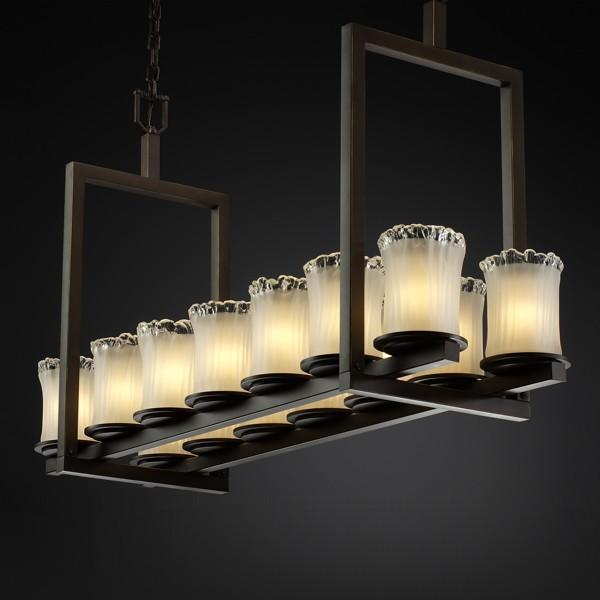 Dakota 14-Light Bridge LED Chandelier (Short)