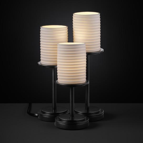 Dakota 3-Light Table Lamp