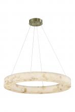 Justice Design Group ALR-8223-BRSS - Medley 32" LED Ring Pendant