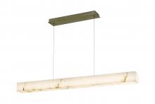 Justice Design Group FAL-8239-BRSS - Medley 48" LED Linear Pendant