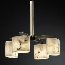 Justice Design Group FAL-8920-12-NCKL - Modular 4-Downlight Chandelier