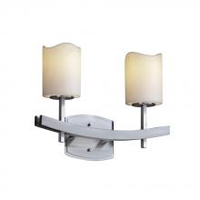 Justice Design Group CNDL-8592-10-CREM-DBRZ - Archway 2-Light Bath Bar