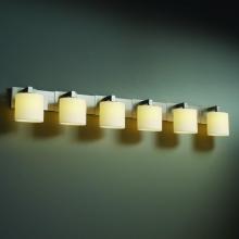 Justice Design Group CNDL-8926-14-CREM-CROM - Modular 6-Light Bath Bar