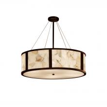 Justice Design Group ALR-9547-DBRZ - Tribeca 48" Drum Pendant