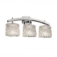 Justice Design Group GLA-8593-30-LACE-CROM - Archway 3-Light Bath Bar