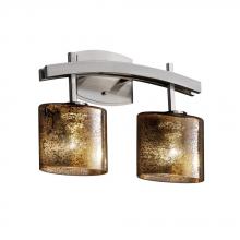 Justice Design Group FSN-8592-20-MROR-DBRZ - Archway 2-Light Bath Bar