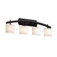 Justice Design Group FSN-8594-30-OPAL-CROM - Archway 4-Light Bath Bar