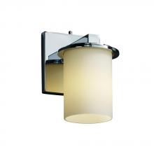 Justice Design Group FSN-8771-10-WEVE-CROM - Dakota 1-Light Wall Sconce