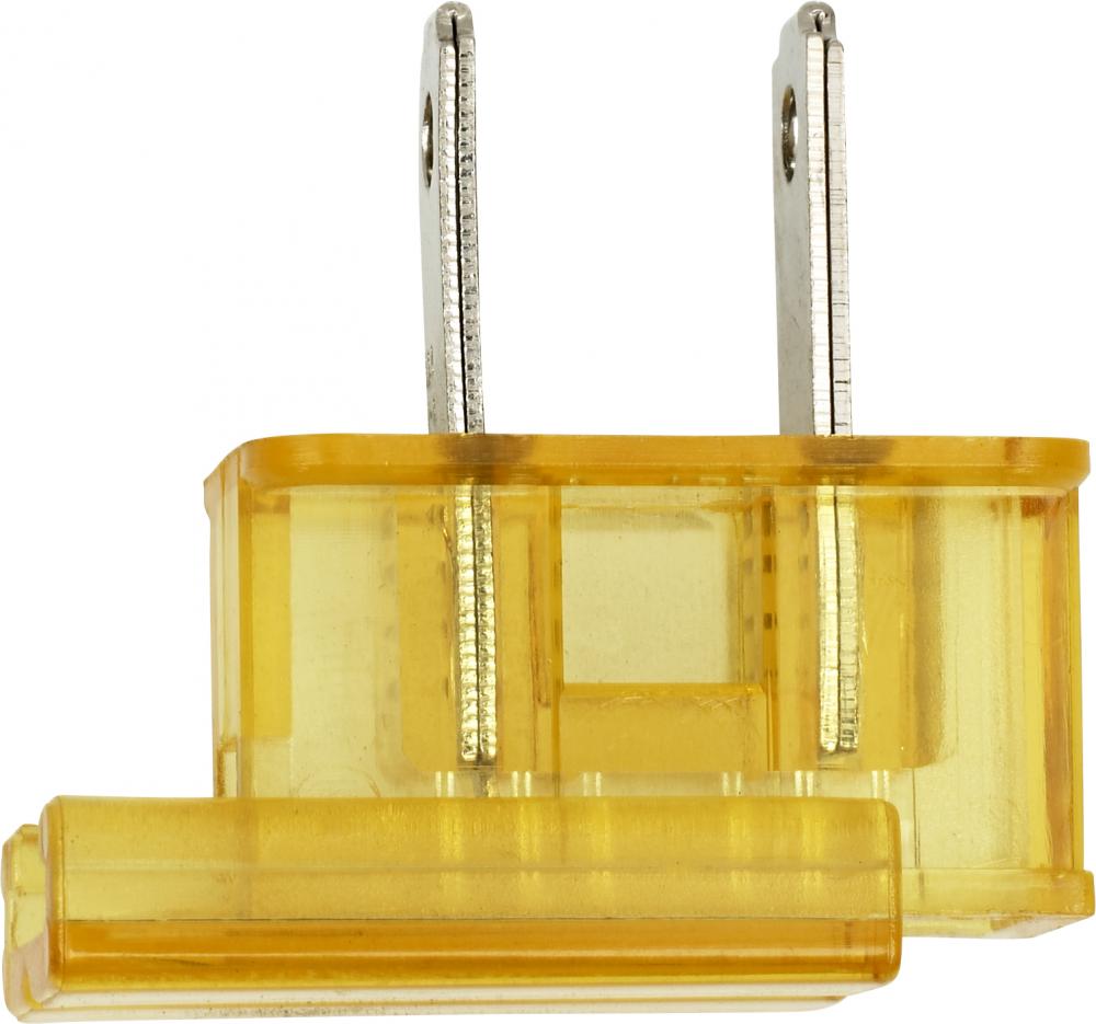 Slide Plug; Polarized; 18/2-SPT-2; 8A-125V; Gold Finish