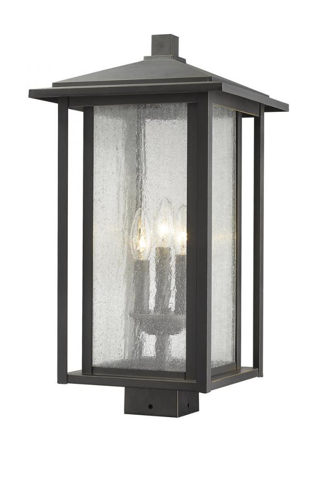 3 Light Outdoor Post Mount Fixture