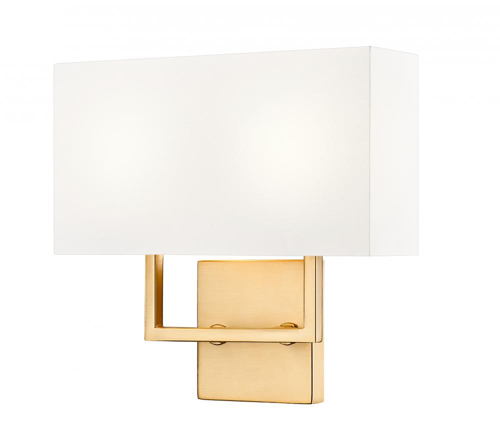 2 Light Wall Sconce