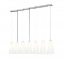 Z-Lite 3043P7-7L-BN - 7 Light Linear Chandelier