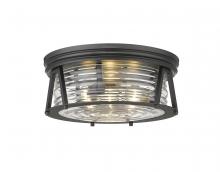 Z-Lite 491F3-MB - 3 Light Flush Mount