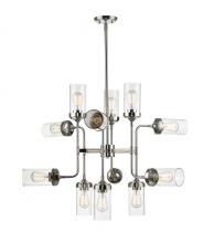 Z-Lite 617-12PN - 12 Light Chandelier