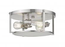 Z-Lite 723F15-BN - 3 Light Flush Mount