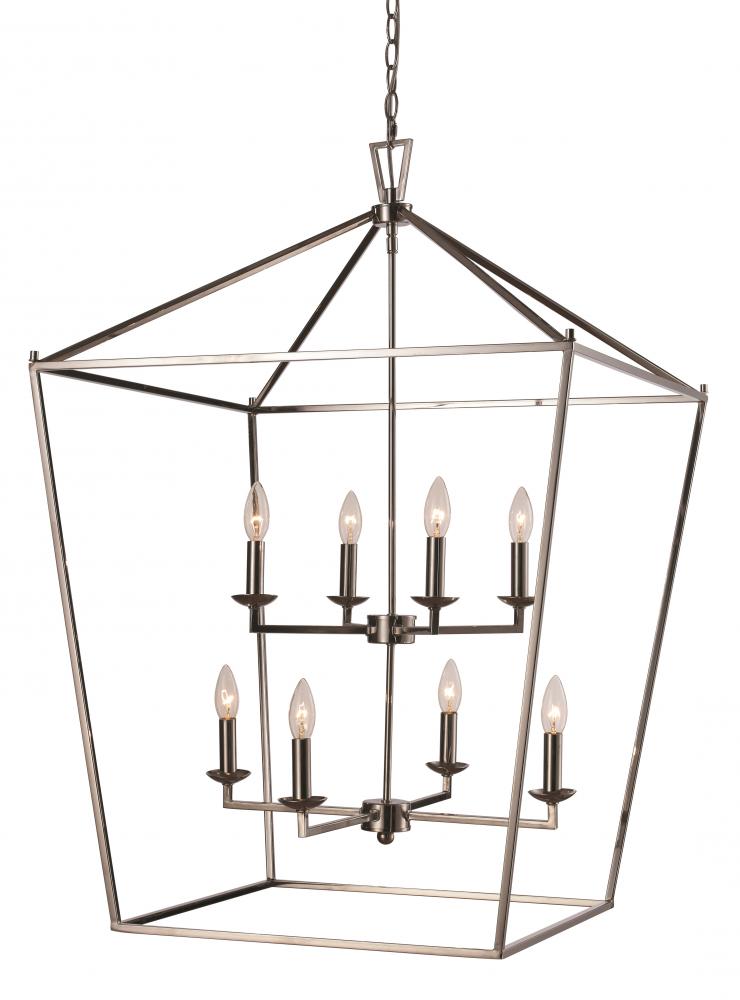 Lacey 26" Pendant Style Cage Chandelier