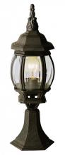 Trans Globe 4070 RT - Francisco 20.5" Postmount Lantern