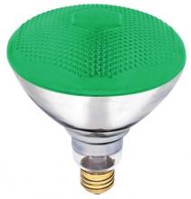 Westinghouse 441300 - 100W BR38 Incandescent Reflector Green Flood E26 (Medium) Base, 120 Volt, Box