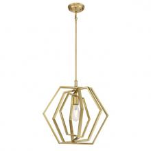 Westinghouse 6351200 - Pendant Champagne Brass Finish