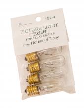 House of Troy 15T4-BAG - Incandescent Candelabra Bulb