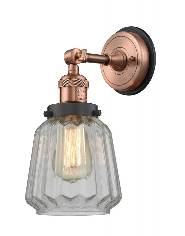 Chatham - 1 Light - 7 inch - Antique Copper - Sconce