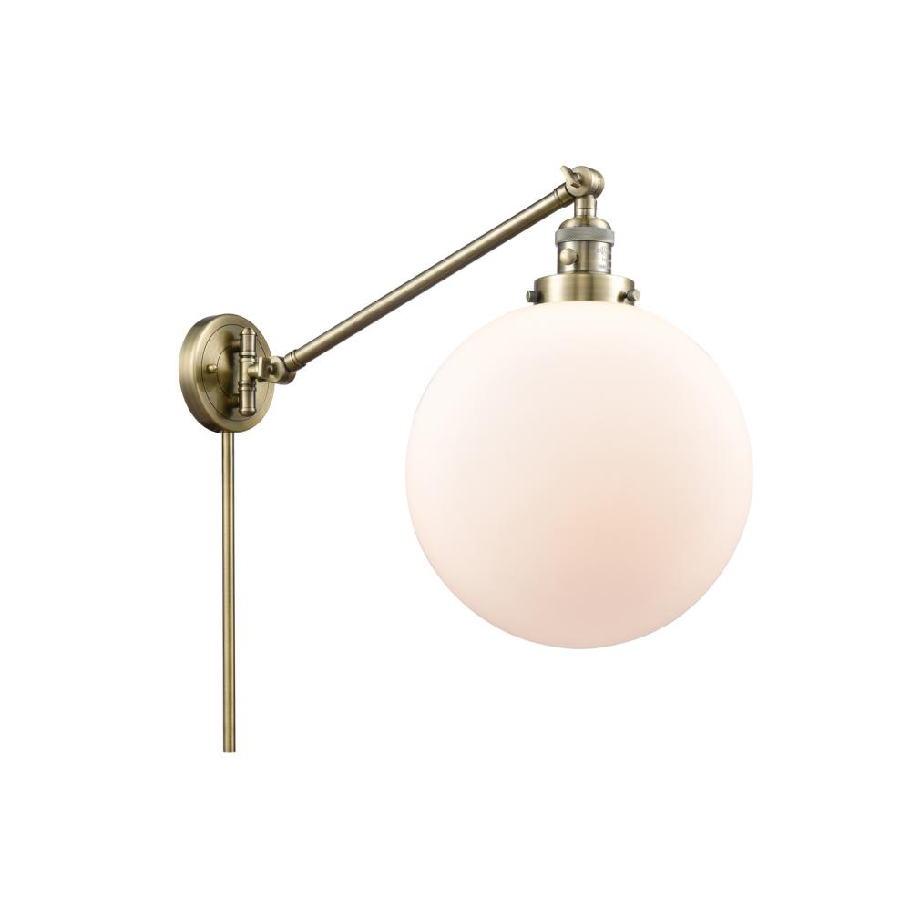 Beacon - 1 Light - 12 inch - Antique Brass - Swing Arm