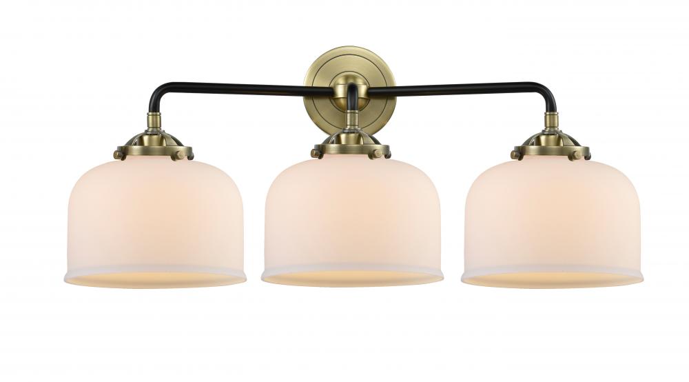 Large Bell 3 Light Bath Vanity Light