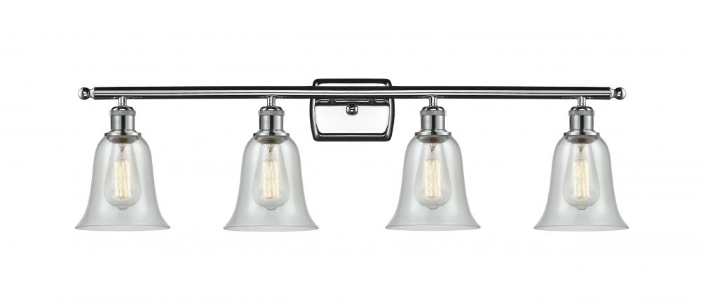 Hanover - 4 Light - 36 inch - Polished Chrome - Bath Vanity Light