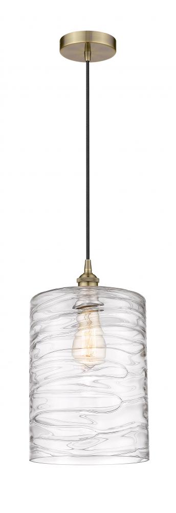 Cobbleskill - 1 Light - 9 inch - Black Antique Brass - Cord hung - Mini Pendant