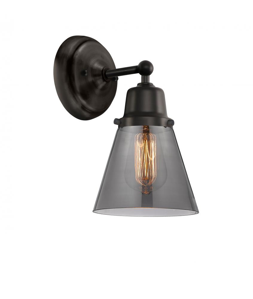 Cone - 1 Light - 6 inch - Matte Black - Sconce