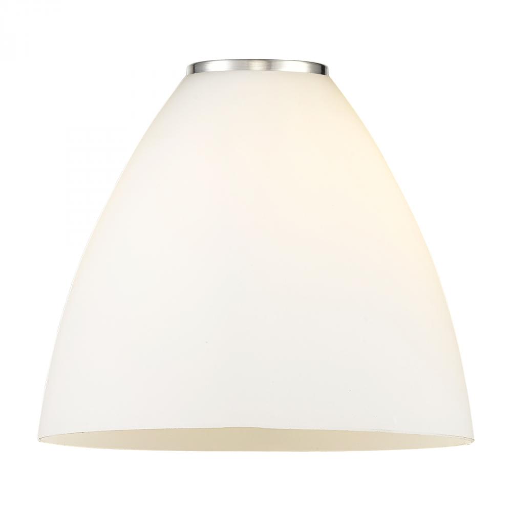 Bristol Glass Light 7.5 inch Matte White Glass