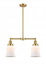 Innovations Lighting 209-SG-G181 - Canton - 2 Light - 21 inch - Satin Gold - Stem Hung - Island Light