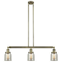 Innovations Lighting 213-AB-G58 - Bell - 3 Light - 38 inch - Antique Brass - Stem Hung - Island Light