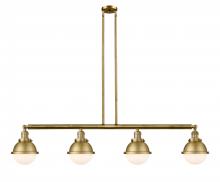 Innovations Lighting 214-BB-HFS-61-BB - Hampden - 4 Light - 52 inch - Brushed Brass - Stem Hung - Island Light