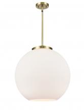 Innovations Lighting 221-1S-AB-G121-18 - Athens - 1 Light - 18 inch - Antique Brass - Stem Hung - Pendant